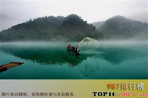 十大郴州风景名胜之东江湖景区