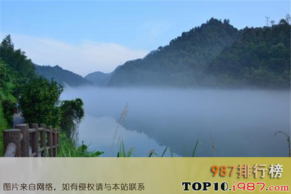 十大郴州风景名胜之东江湖风景名胜区