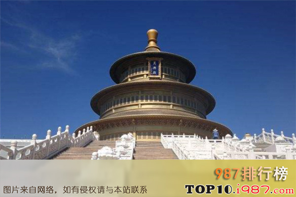 十大德州风景名胜之海岛金山寺景区