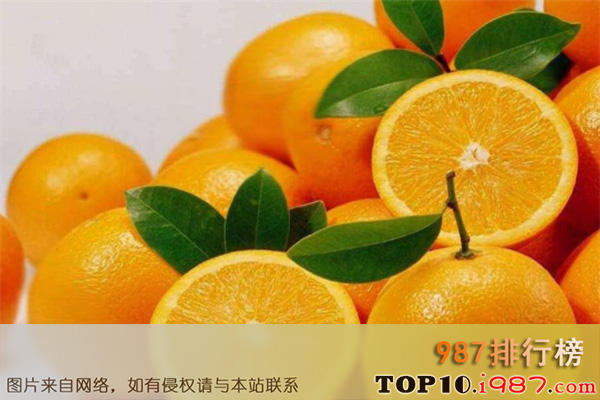 十大天然胰岛素水果之橙子