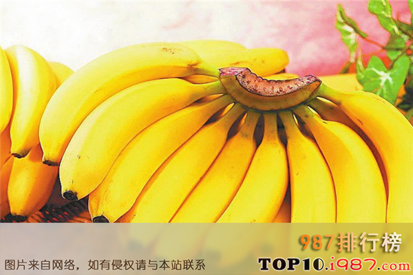 血糖高不易吃的十大水果之香蕉