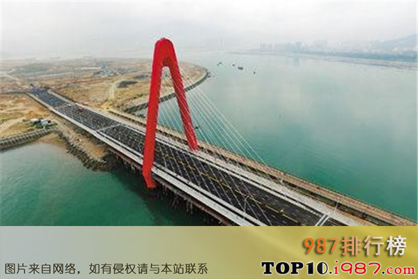 十大漳州港旅游必去景点之双鱼岛大桥