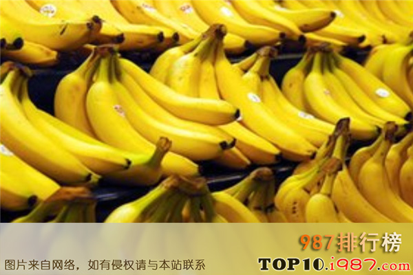 十大安胎水果排行榜之香蕉