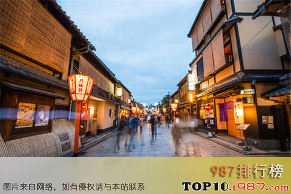 十大日本京都必去景点之花见小路