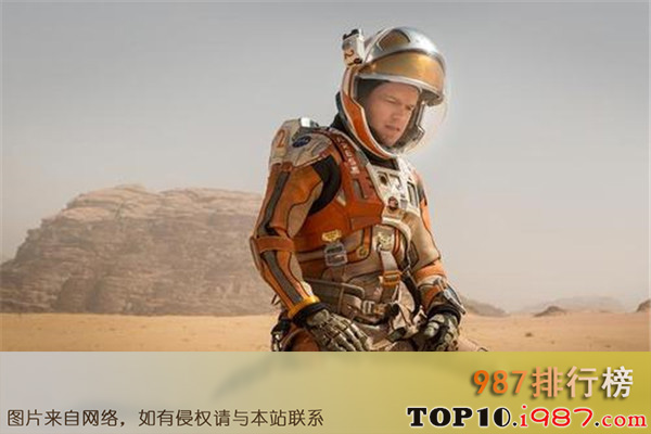十大好莱坞科幻电影之火星救援