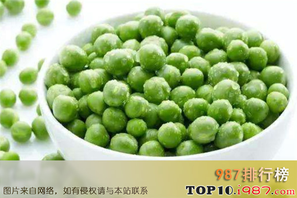 十大高蛋白质蔬菜之绿豌豆