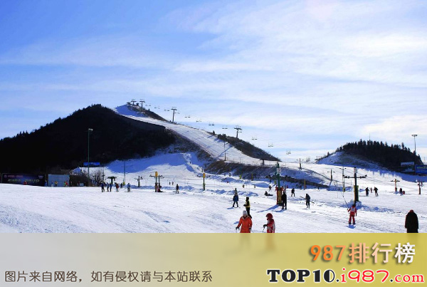 十大吉林冬季好去处之莲花山滑雪场