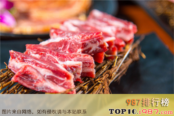 十大黄州顶级餐厅之九田家黑牛烤肉料理