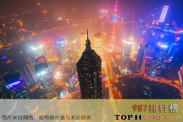 十大上海最高大楼之上海金茂大厦