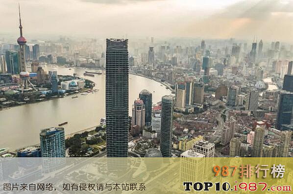十大上海最高大楼之上海白玉兰广场