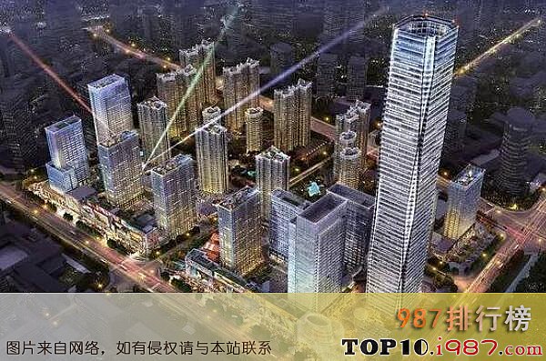 十大上海最高大楼之董家渡金融城