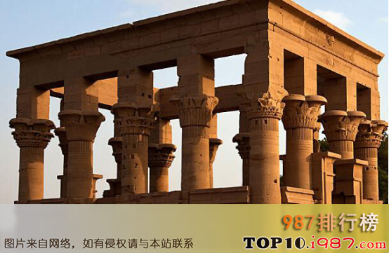 十大埃及著名神庙之菲莱神殿