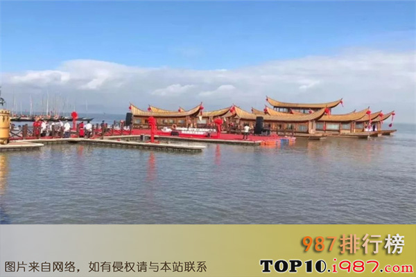 中国十大最深的淡水湖之滇池
