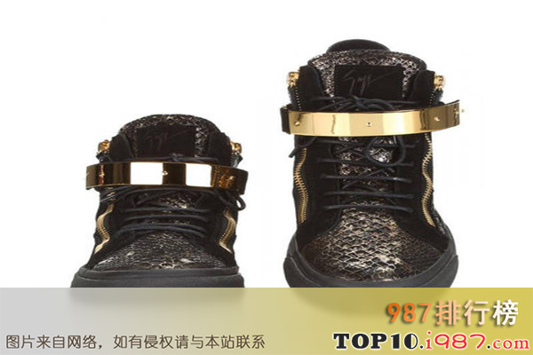 十大女鞋品牌之朱塞佩·萨诺第