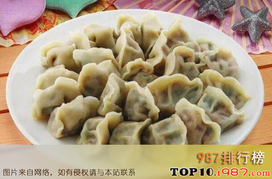 十大春节传统美食之饺子