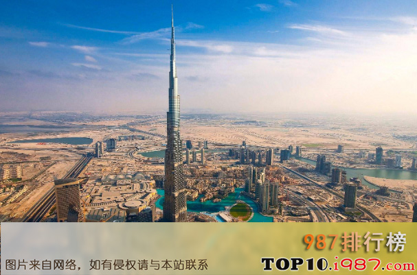 十大最高建筑之哈利法塔