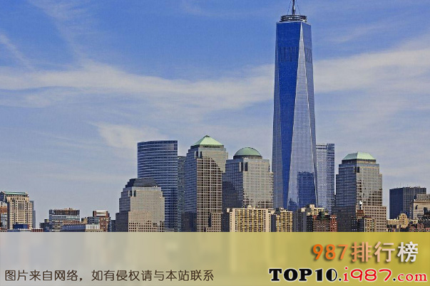 十大最高建筑之世贸中心一号大楼