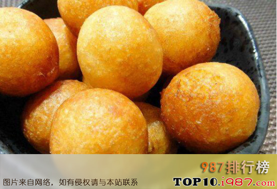 十大江西春节传统美食之红薯丸子