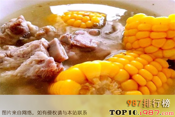 十大冬季养生滋补汤之红菜头玉米排骨汤