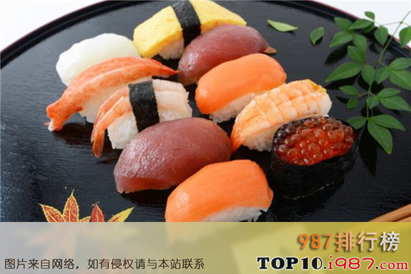 十大美食推荐之日本寿司