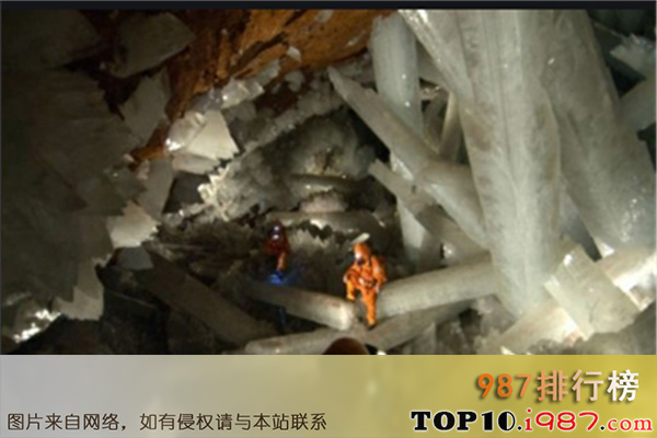 十大魅力洞穴之奈卡水晶洞