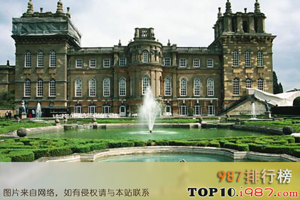 十大英国著名建筑之布莱尼姆宫