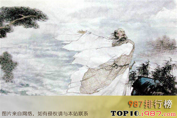 中国历史十大冤案人物排行榜之伍子胥