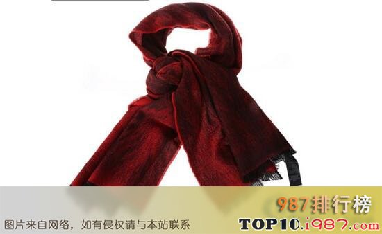 十大奢侈品牌围巾之阿玛尼