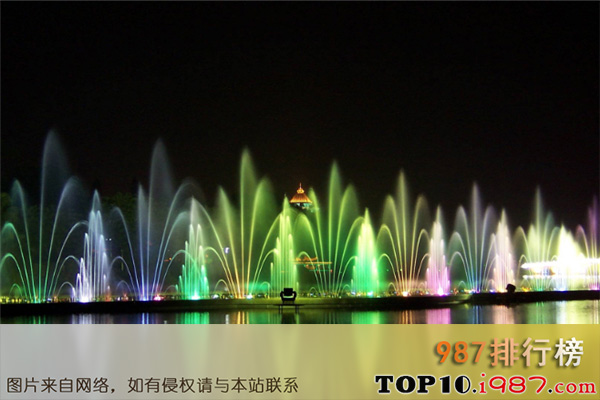 十大亳州游乐园之喷泉游乐园