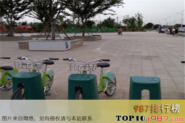 十大亳州公园之利辛市民健身公园
