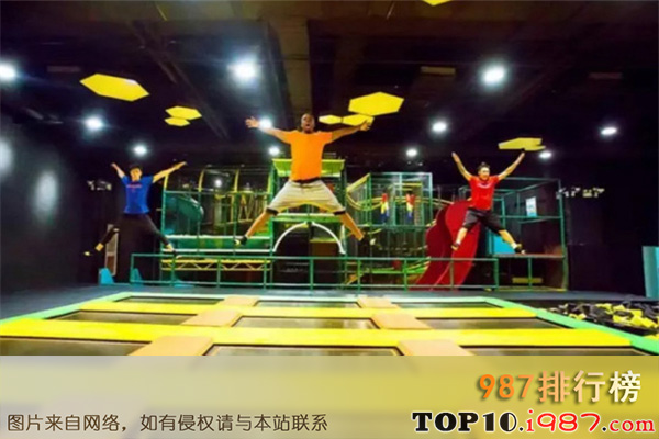 十大亳州玩乐中心之酷玩蹦床健身馆
