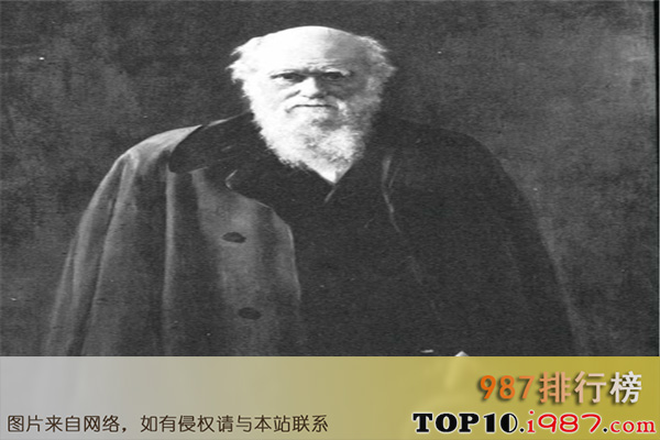 十大世界公认的科学家之查尔斯·罗伯特·达尔文