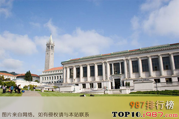 十大世界大学榜之加州大学伯克利分院