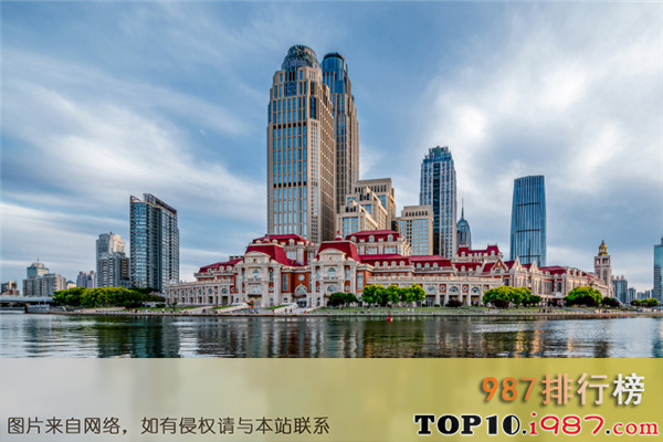 中国十大最富有的省份之天津