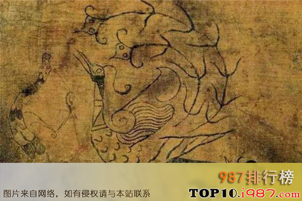 十大湖南省博物馆镇馆之宝之人物龙凤图