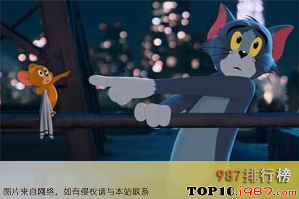 十大美国动画片连续剧之猫和老鼠
