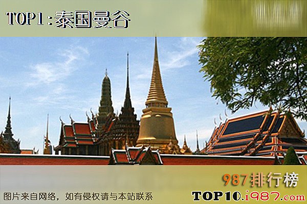 十大亚洲繁华城市之泰国曼谷