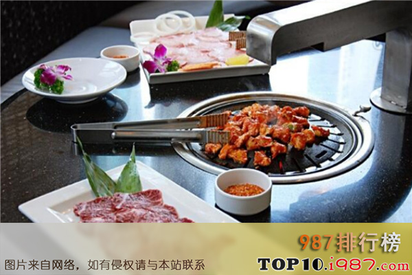 十大濮阳顶级餐厅之韩宫宴炭火烤肉