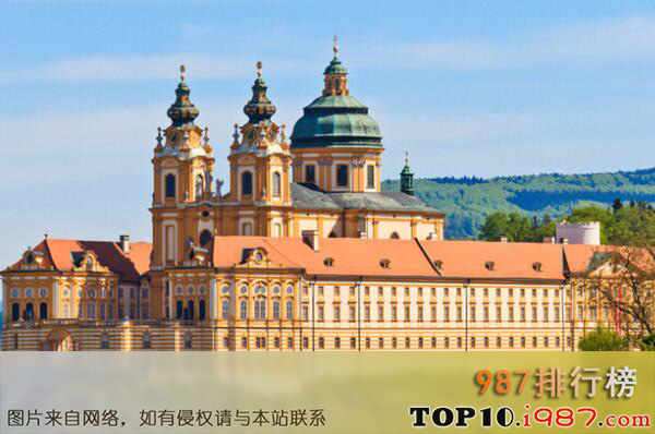 十大世界著名巴洛克建筑之梅尔克修道院
