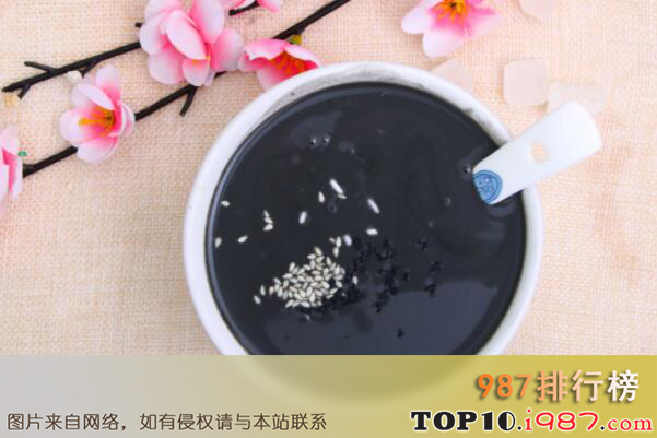 十大最常见的广东糖水品种之芝麻糊