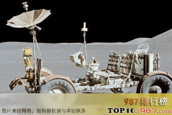 十大最昂贵的交通工具之阿波罗月球车