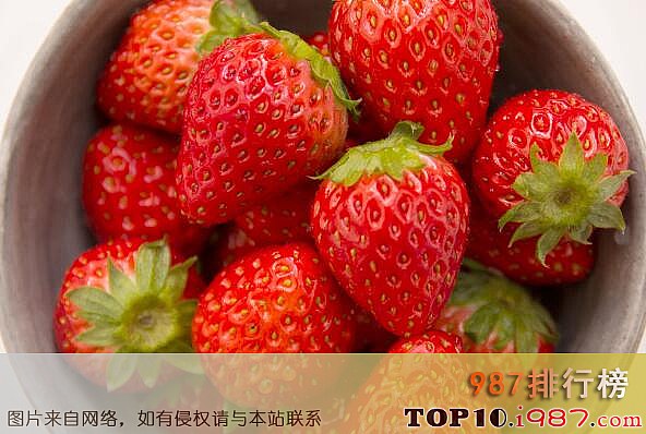 十大补血水果之草莓