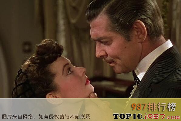 十大最好看的浪漫爱情电影之《乱世佳人》
