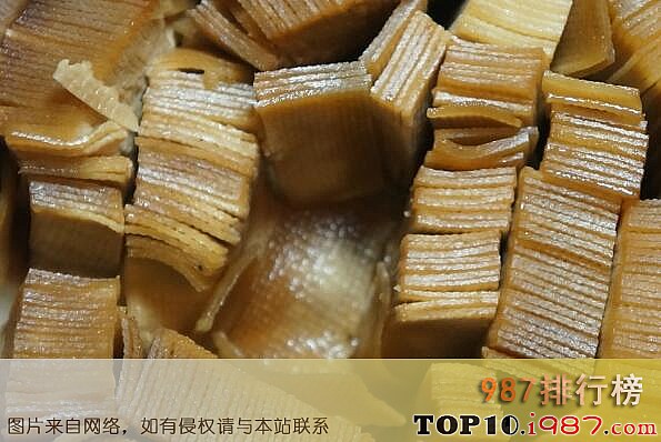 十大臭味美食之崧厦霉千张