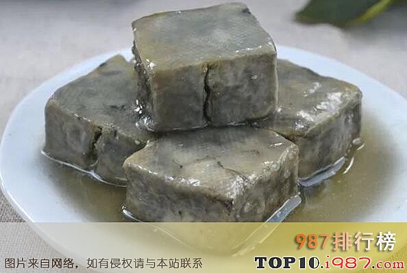 十大臭味美食之青方腐乳
