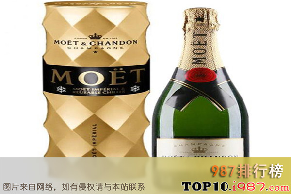 十大世界顶级洋酒品牌之moet&chandon酩悦香槟