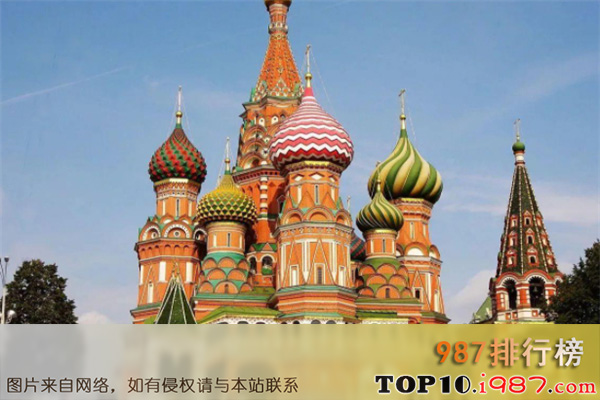 十大俄罗斯著名景点之克里姆林宫