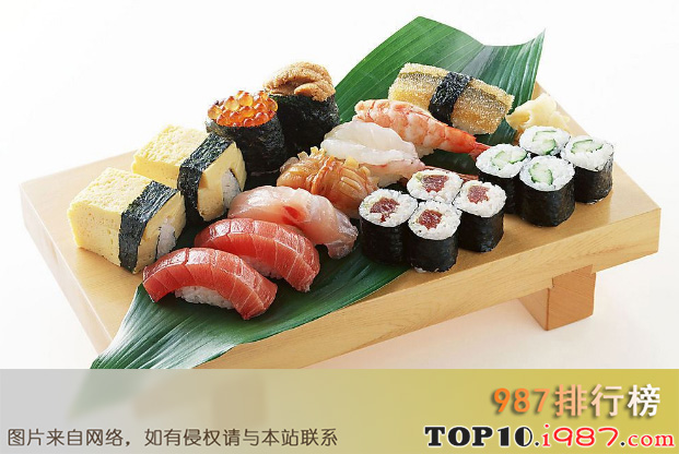 十大世界最美味的菜系之日本美食