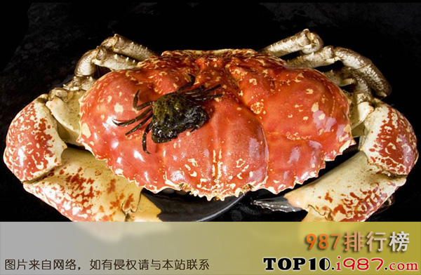 十大世界最贵蟹之澳洲皇帝蟹