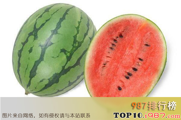 十大西瓜品种之早春红玉西瓜